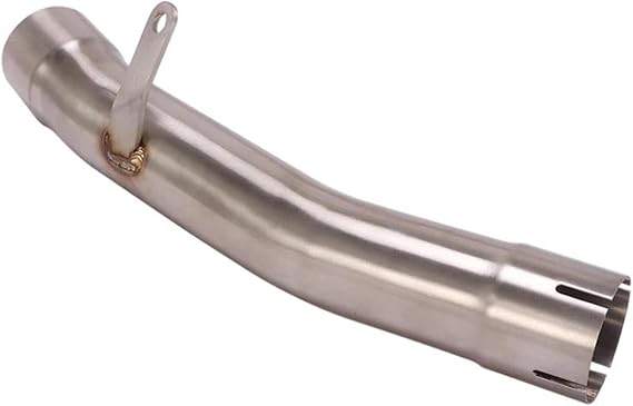 Motorcycle exhaust pipe For Kawasaki ZX6R ZX636 For Ninja 2009-2016 Motorcycle Exhaust Pipe Middle Link Tube Slip On Muffler Pipe