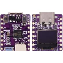 ESP32-C3 OLED development board with 0.42 inch OLED module ceramic antenna wifi Bluetooth ESP32 supermini development board