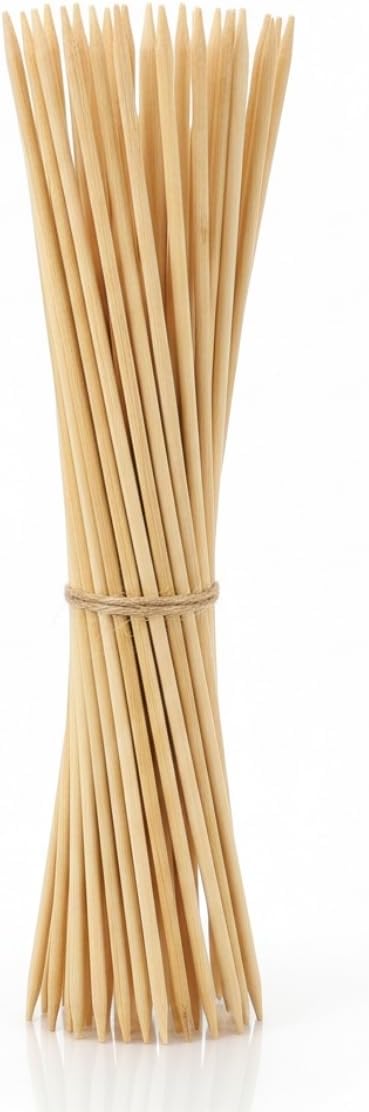 Bambu Ahşap Şiş 29 cm – 100 Adet Doğal Kürdan & Mangal Şişi