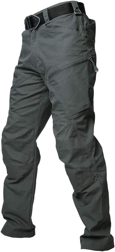 Artcons Men's Cargo Pants, Outdoor, Military Pants, Tactical Long Pants, Casual Pants, Cotton, Stretch, Multifunctional, Work Clothes