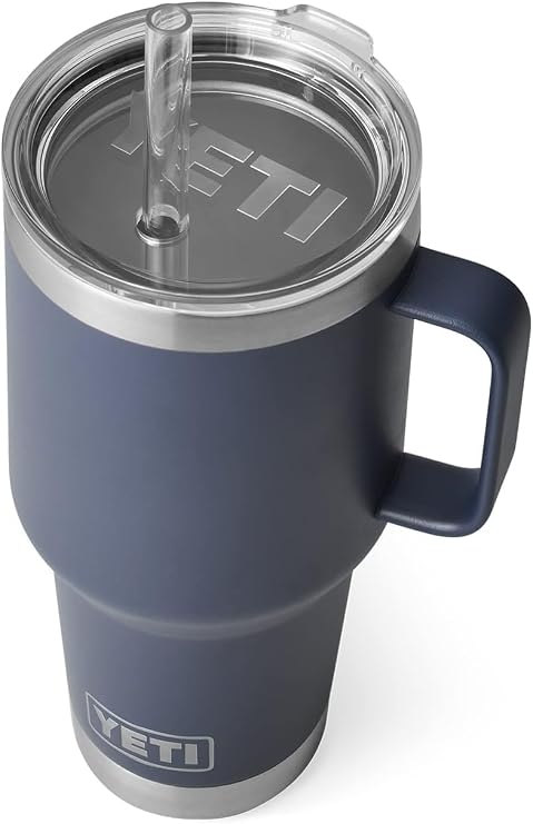 YETI Rambler 35 oz (1L) Straw Mug, Navy