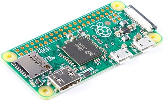 Pi Zero Development Board、1GHz ARM11 CPU、512MB RAM、Mini HDMI、Micro USB OTG、40ピンGPIOヘッダー対応、コンパクトなシングルボードコンピューター、DIYおよび組み込みプロジェクト用 Raspberry Pi用