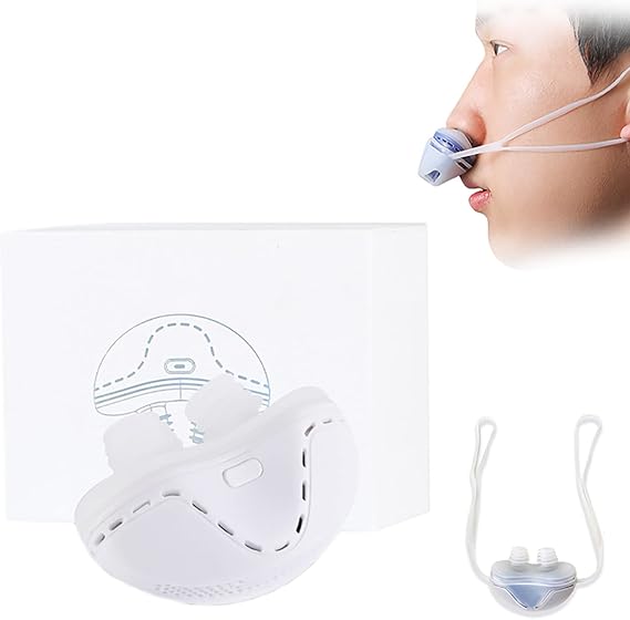 Electric CPAP Anti Snoring Device, Silicone Anti Snoring Aid Anti-snoring Device,Snoring Solution Devices for Men/Women Comfortable Sleep