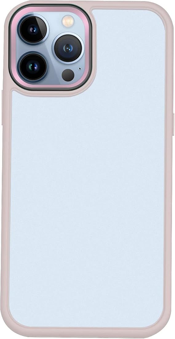 bause iPhone 11 Pro Max uyumlu HİBRİT TPU+PC Yarı Saydam ULTRASHOCK Kılıf (Kum Pembe)