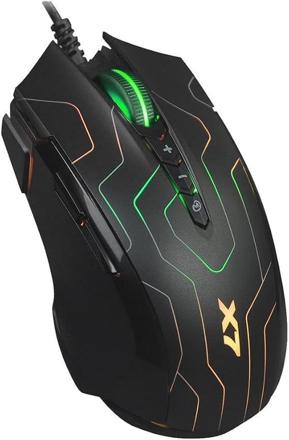 A4 Tech X89 Gamer Mouse Black Look 2400 DPI