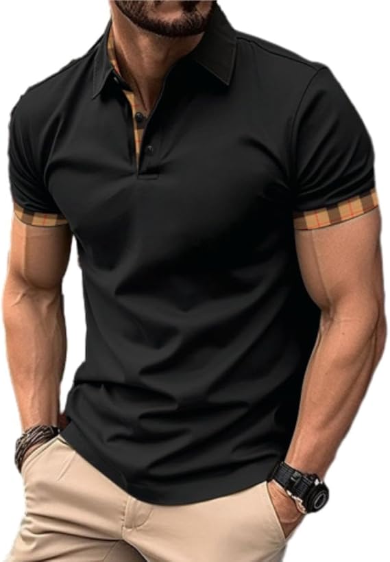 Short Sleeve Men's Tops Men's Comfortable All-Match T-Shirt Men's Classic Fashion Sports Shirt Men's Temperament Trend Casual T-Shirt Men
