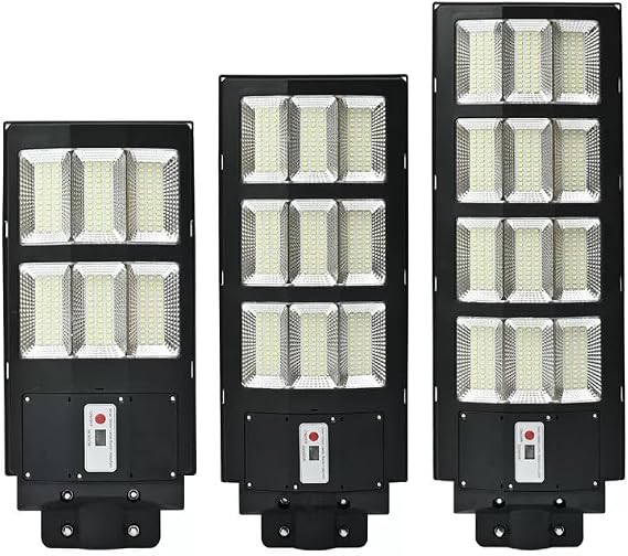 600W Solar Hareket Sensörlü Bahçe Aydınlatması 12 Led Panel Lamba, Güneş Enerjili, Kumandalı 3modlu [Enerji Sınıfı A]
