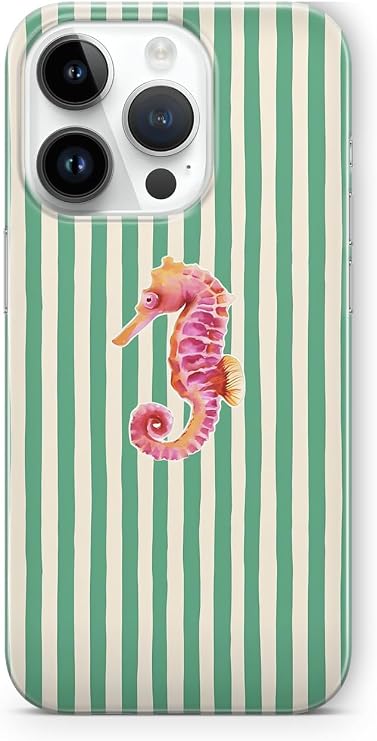 iPhone 13 Pro ile Uyumlu Denizatı Desenli Şeffaf Telefon Kılıfı