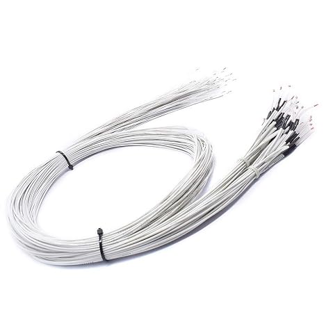 Hailege 10pcs 3D Printer 100K ohm NTC 3950 Thermistors Sensors with 1m Cable 3D Printers Parts for RepRap Mend Part Temperature Accessories