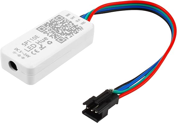 SP110E Bluetooth LED Controller, Smart App Wireless Led Pixel Controller [Energy Class G]