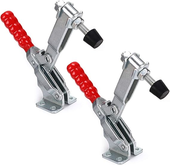 Skelang 2 Pack Vertical Toggle Clamp, Toggle Clamps Quick Release, Hold Down Toggle Clamp