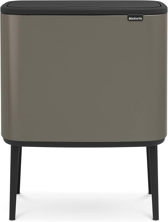 Brabantia 316043 Bo Touch Bin 3 x 11 L Stainless Steel Platinum 54 x 31.5 x 68 cm