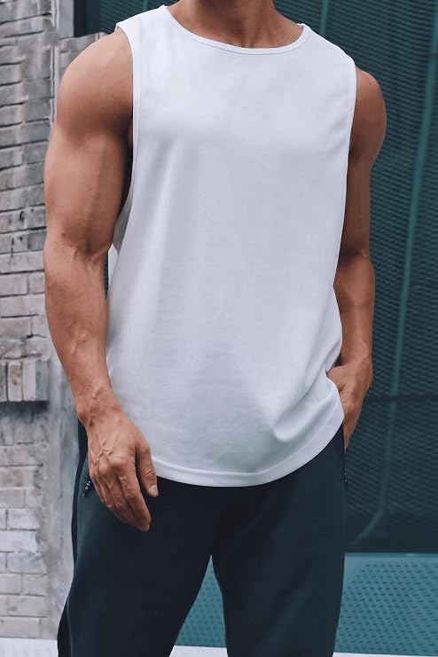 Erkek Sporcu Atleti Sıfır Kol Tişört Fitness Gym Antrenman Tişörtü Ter Tutmayan Atlet SIFIRKOL-2026 (Düz, Standart)