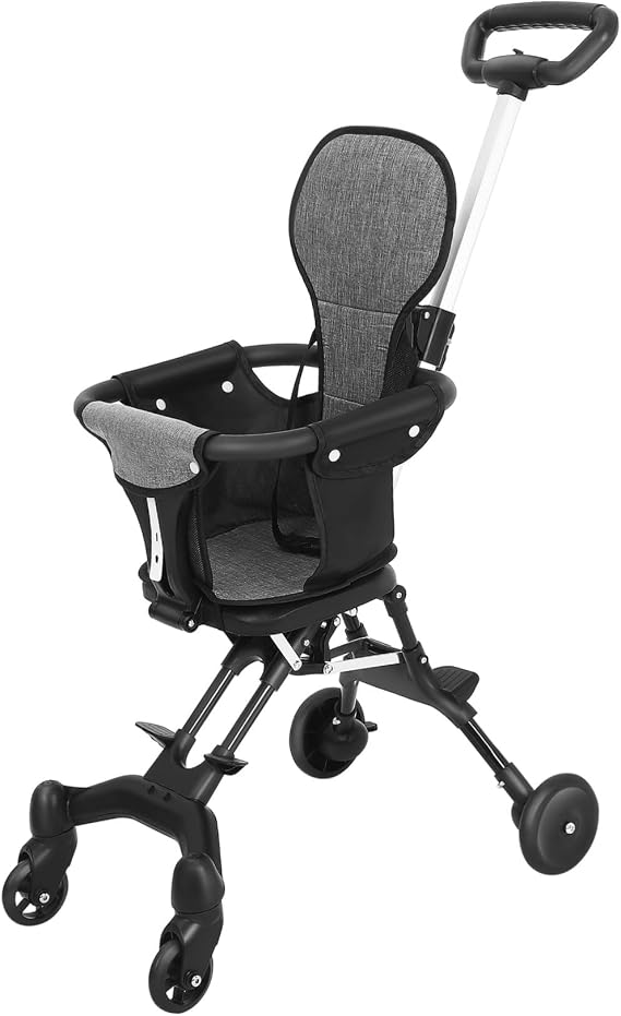 Light Weight Baby Stroller Compact Travel High Landscape Seat