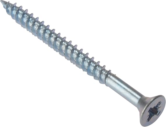 ForgeFix General-Purpose Twin Thread Screws | 1 1/2" x 6 | Zinc Plated | Box 200
