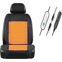 Super warm and comfortable professional, Driver Seat Cushion, Super Warm Flannel Seat Cover, Includes snow shovel,Black-Singleseat