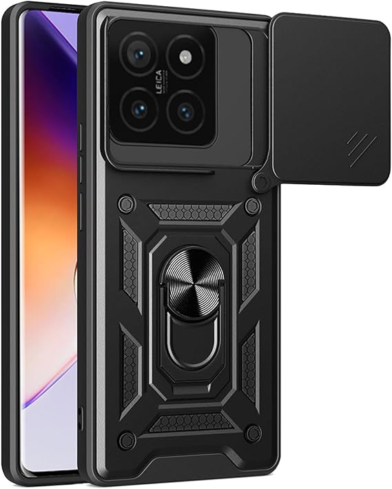 Microsonic Xiaomi 14T Kılıf Impact Resistant Siyah [14T ile Uyumlu Kılıf - Siyah]