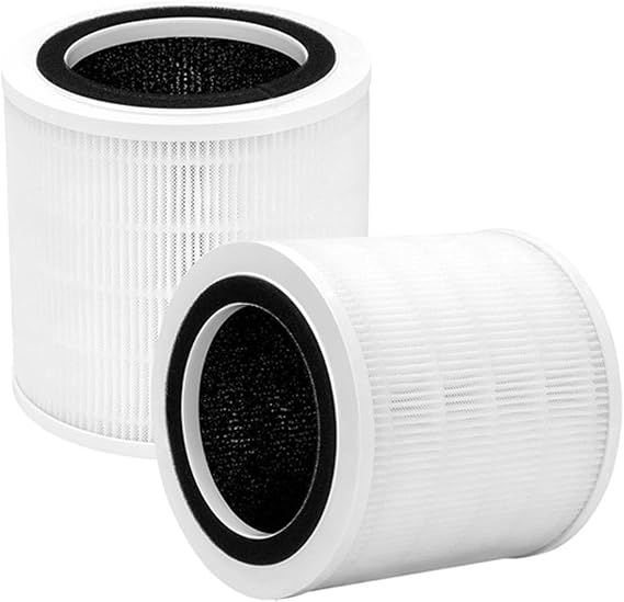 H7127 Replacement Filter Compatible with GoveeLife Mini Air Purifier, 2 Pack 3-in-1 H13 HEPA & Activated Carbon Air Filter - Easy to install