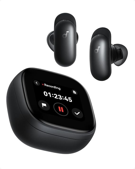 soundcore 2026 New Anker Liberty 5 Pro Max, ANC 4.0 Earbuds, AI Note-Taker