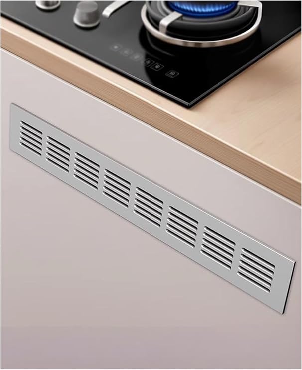 Havalandırma Kapağı, Alüminyum Alaşımlı Radyatör Izgarası İç Kapılar, Duvar ve Dolap Havalandırma Izgarası, 150x600mm, Ayakkabı Dolapları ve Dolaplar için İdeal