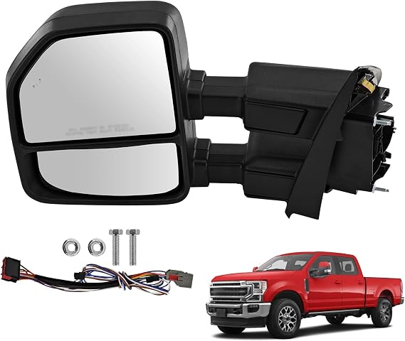 Left Driver Side Towing Mirror for Ford F250 F350