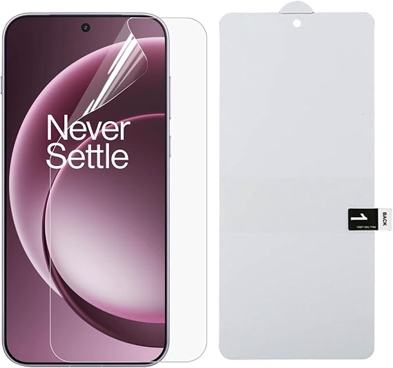 Wigento Screen Protector for OnePlus 15 Full Screen Protector Hydrogel Thin Anti-Scratch
