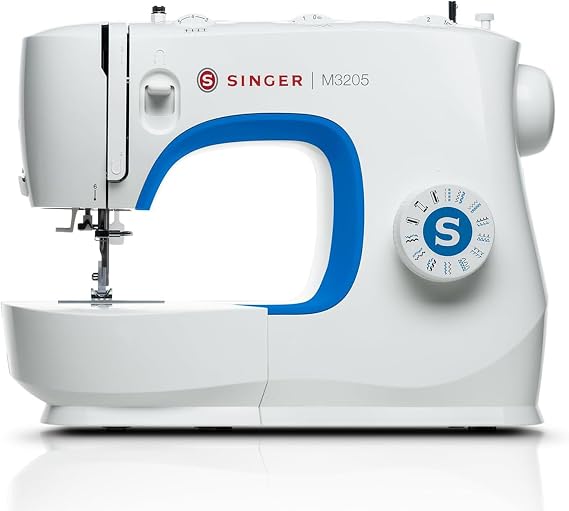 Singer M3205 dikiş makinesi, beyaz