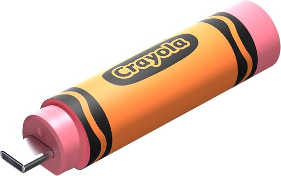 SANDISK 128GB Crayola USB-C Flash Sürücü, Mango Tango - 300MB/s'ye kadar Okuma hızı, USB 3.2 Gen 1, USB Type-C - Pastel Boya Şekilli Sürücü - SDCZIC-128G-G46O