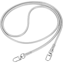 sourcing map Crossbody Replacement Chain Strap, Thin Soft PU Leather Handbags Strap for Small Bag Purse Clutch Phone Case