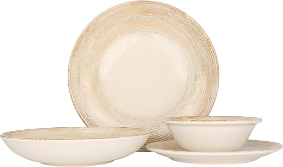 Bonna Dinnerware Set (Medium) - Patera - 24 Pieces - 6 Persons - Porcelain