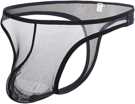 Men's Jockstrap Thongs Soft Briefs T-Back Stretch Athletic Underwear Sexy G-String Low Rise Bulge Pouch