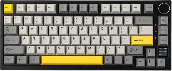 EPOMAKER Ajazz AK820 Pro 75% Gasket Mechanical Keyboard TFT Screen 3 Modes
