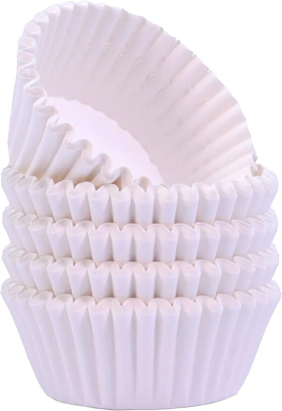 PME Cupcake Toppers, Mini, White (100)