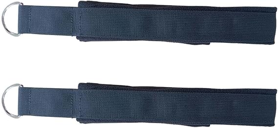 Pilates Double Loop Straps - Set of 2 Pilates Double Loop Straps Limb Fitness Straps | Durable Perfect Stitched Double Loop Strap for Pilates GI Reformer, Yoga Double Loops-G
