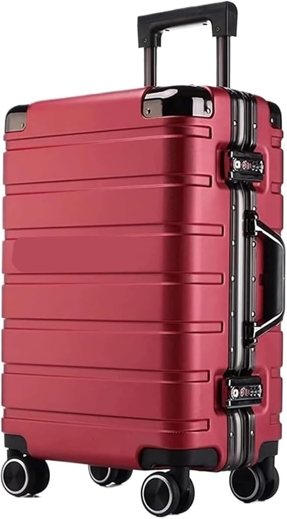 Suitcase Hard Shell Suitcase Checked Luggage With Spinner Wheels For Women Men Hand luggage(G,20")
