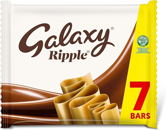Galaxy Ripple Milk Chocolate Bar 7 x 30g