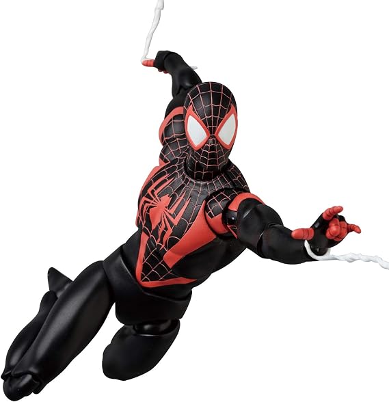 MEDICOM TOY MAFEX Mafex No.276 MAFEX SPIDER-MAN Miles Morales Spider-Man Miles Morales COMIC RENEWAL Ver. Height Approx. 6.3 inches 160 mm, Non-Scale,