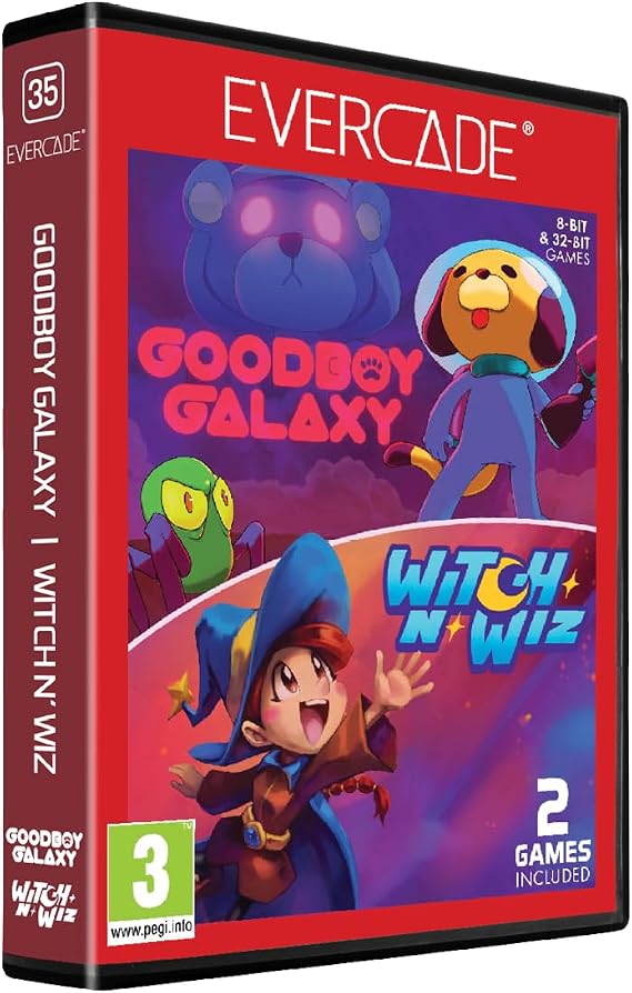 Evercade Goodboy Galaxy/WitchNWiz