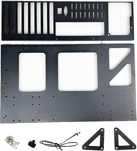 Mining Rig Frame GPU Aluminum Open Miner Computer Rig Case for Currency Chassis