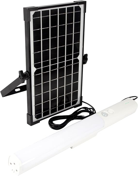 Luceco Batten Led Solar Multifunction 950Lm 10W White Finish 6500K