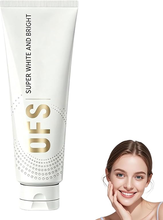 OFS Toothpaste, Teeth Whitening Toothpaste, Promotes the Natural Whitening of the Teeth, Protects Tooth Enamel, Deep Cleaning Freshens Breath 24 Hours (1)