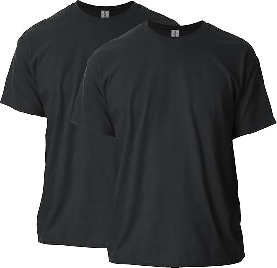 Gildan Men's Cotton T-Shirt (Pack of 2)