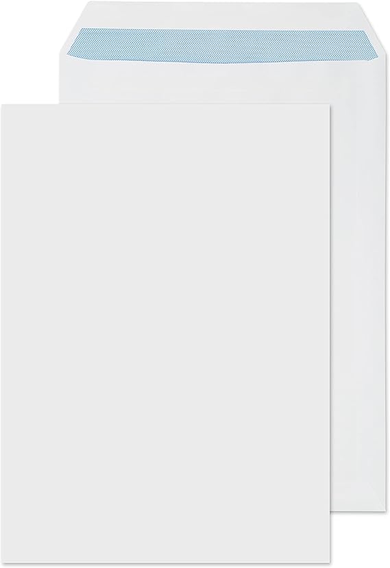 Blake Purely Everyday - White Envelopes C5 (229 x 162 mm) - Pack of 50 - Paper 90GSM - Self Seal C5 Envelopes in White - Sustainable PEFC Certified - Business & Office Stationery (13893/50 PR)