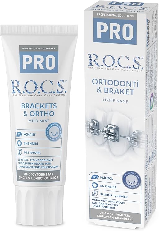 R.O.C.S. PRO BRACKETS & ORTHO DİŞ MACUNU (74g)