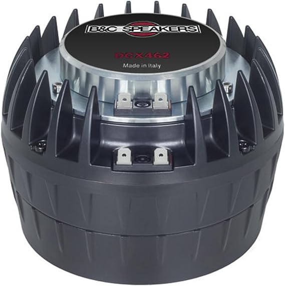 B&C Speakers DCX462-8 Coaxial HF 2" World's Largest Driver 8 Ohm 110 Watt RMS / 220 Watt Max Pro Audio Component Speaker Driver for Motorcycle Car