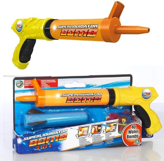 Giochi Preziosi 70021601 - Superliquidator 3'ü 1 arada su tabancası, küçük