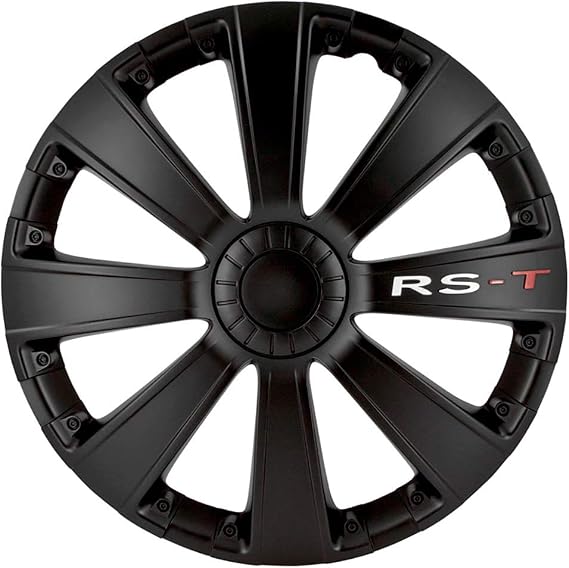 AutoStyle Set of 4 wheel covers RS-T 15-inch black
