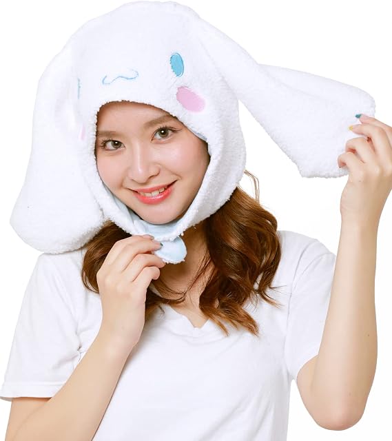 SAZAC Character Kigurumi Cap, Cinnamon Roll