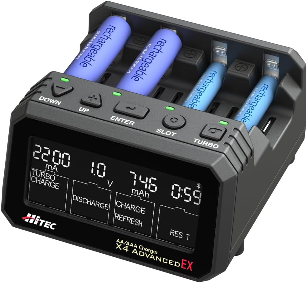 Hi-Tech AAAAA Charger X4 Advanced EX Genuine Japanese Product 44308-B