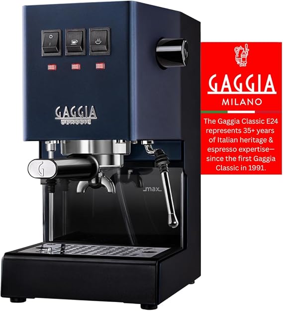Gaggia New Classic Evo 2023 Mavi Espresso Makinesi RI9481/15